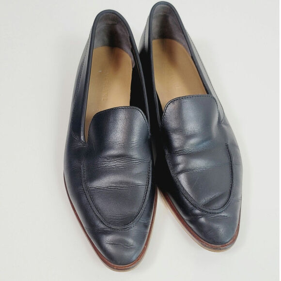 EVERLANE THE MODERN LOAFER IN BLACK LEATHER, SZ 8.5 - Picture 8 of 15